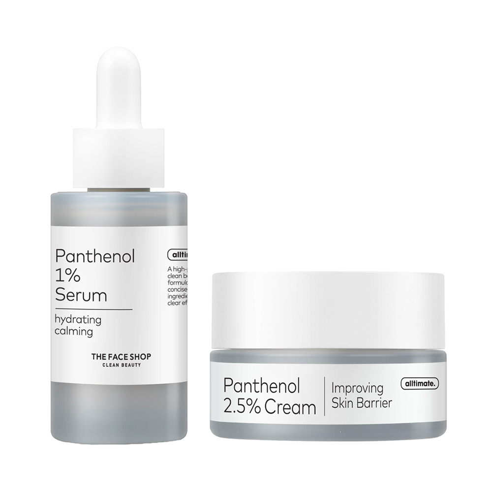 [구성기획]더페이스샵 올티밋 판테놀 세럼 30ml+크림 50ml - 상품 이미지