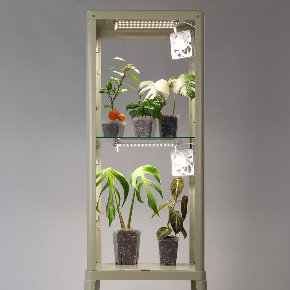 식물등 LED 선반형 이케아 선반 호환 플랜터스 2칸