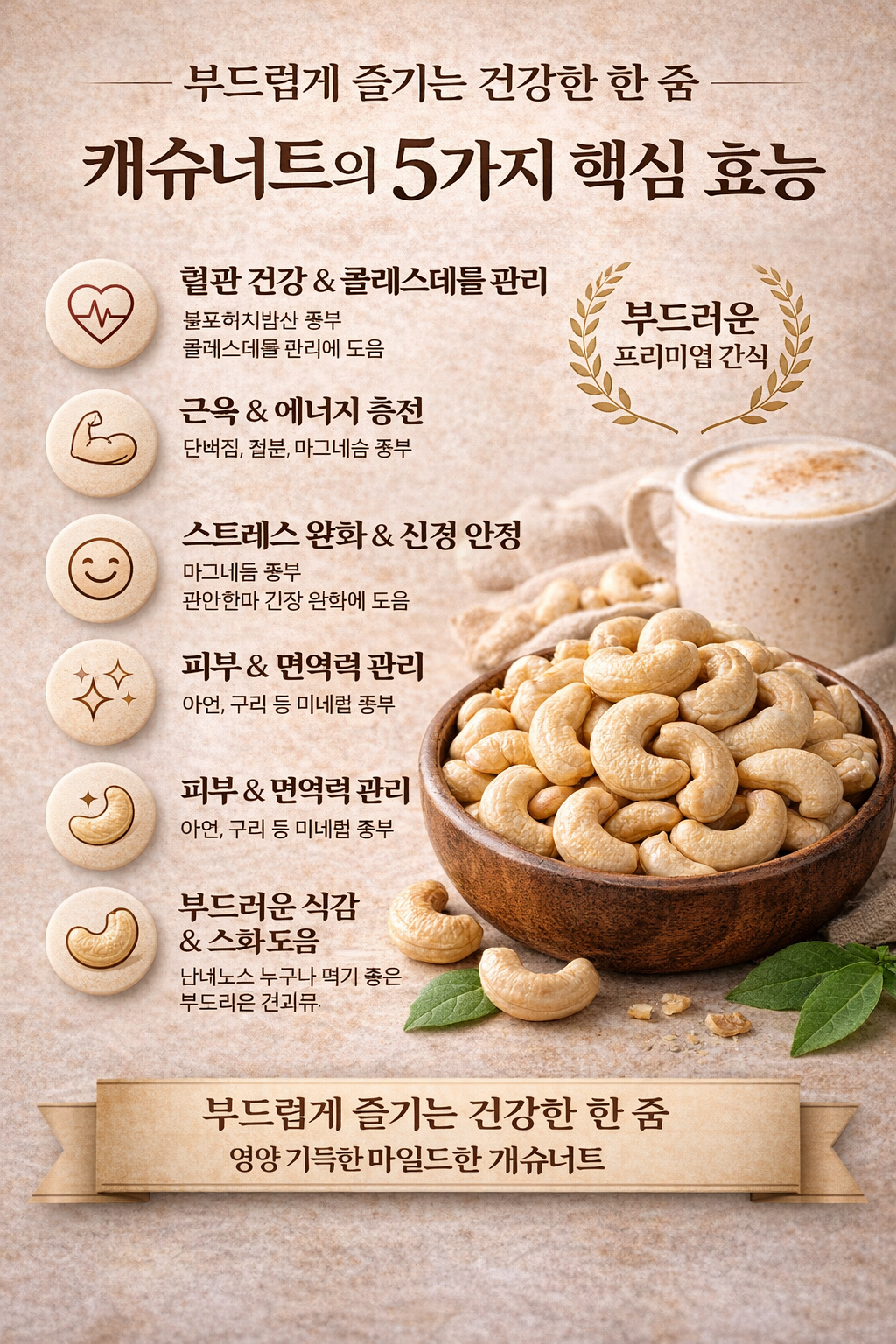 (주)마름 견과류 하루견과 건강관리 캐슈너트, 1kg, 1개 이미지 6