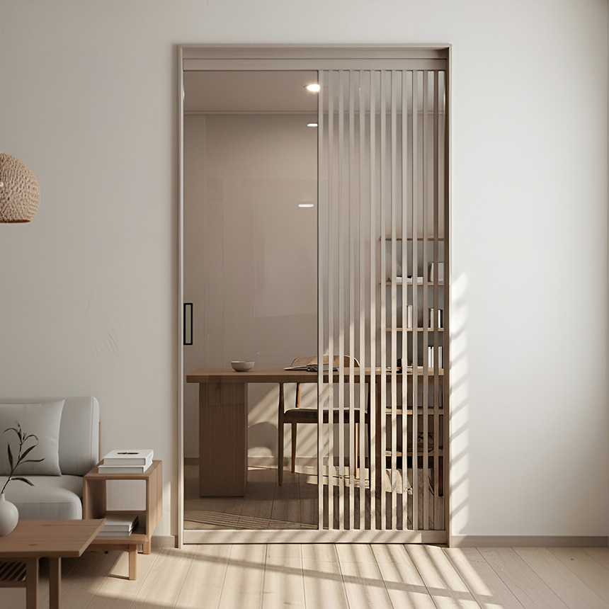 원슬라이딩중문 현관중문 슬라이딩 아파트 시공설치/스탠다드 투명강화유리