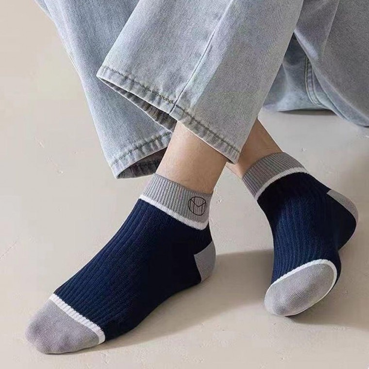 지니몰 남자 단목 양말 10세트 얇은 통기성 삭스 덧신 땀흡수 - 상품 이미지