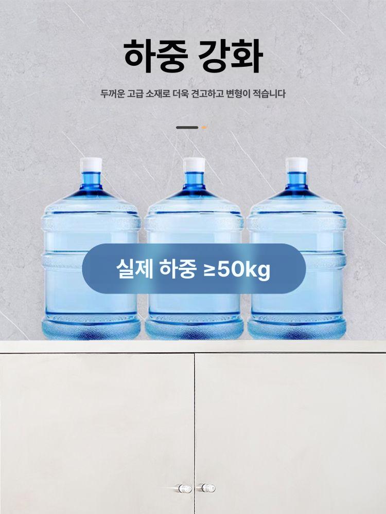 스텐 부엌 선반 양념통 상부장 주방 테이블 작업대 길이 500높이310너비140mm 완제품 조립 완료 - 상세 이미지 5