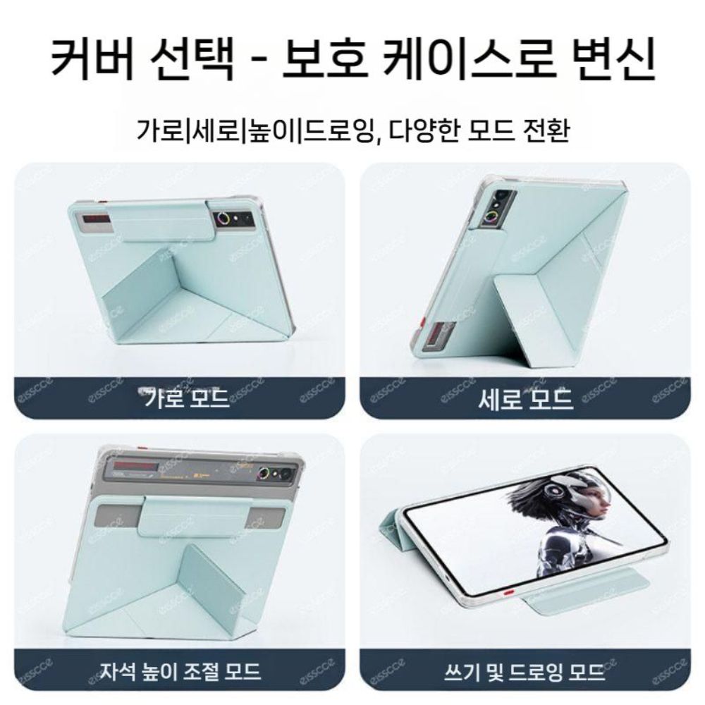 레드 매직 아스트라 케이스 그립톡 맥세이프 거치대 자석 투명 커버 - 상세 이미지 5