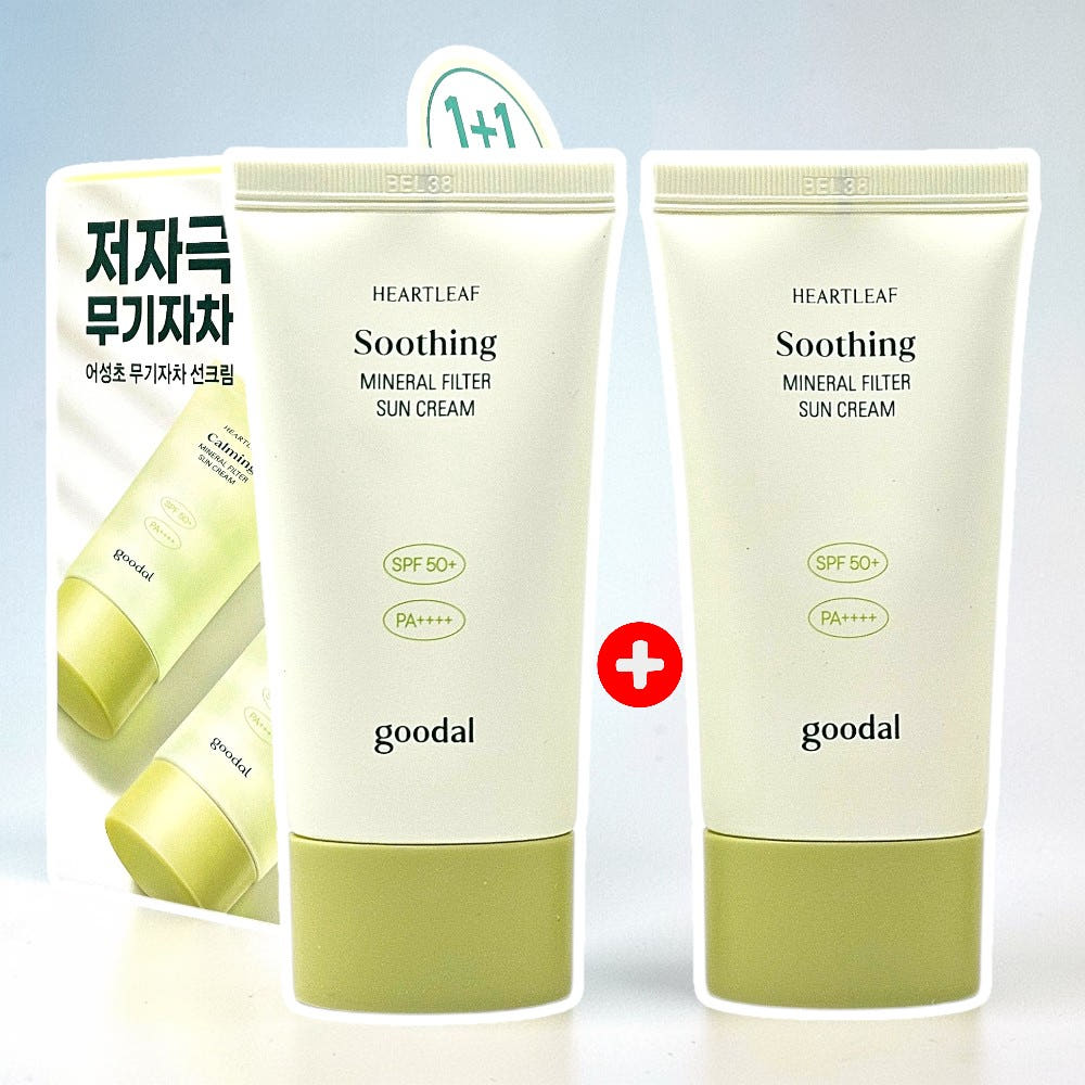 구달 맑은 어성초 진정 무기자차 선크림 50ml+50ml 가격 비교 시손느파세 구달 맑은 어성초 진정 무기자차 선크림 50ml+50ml