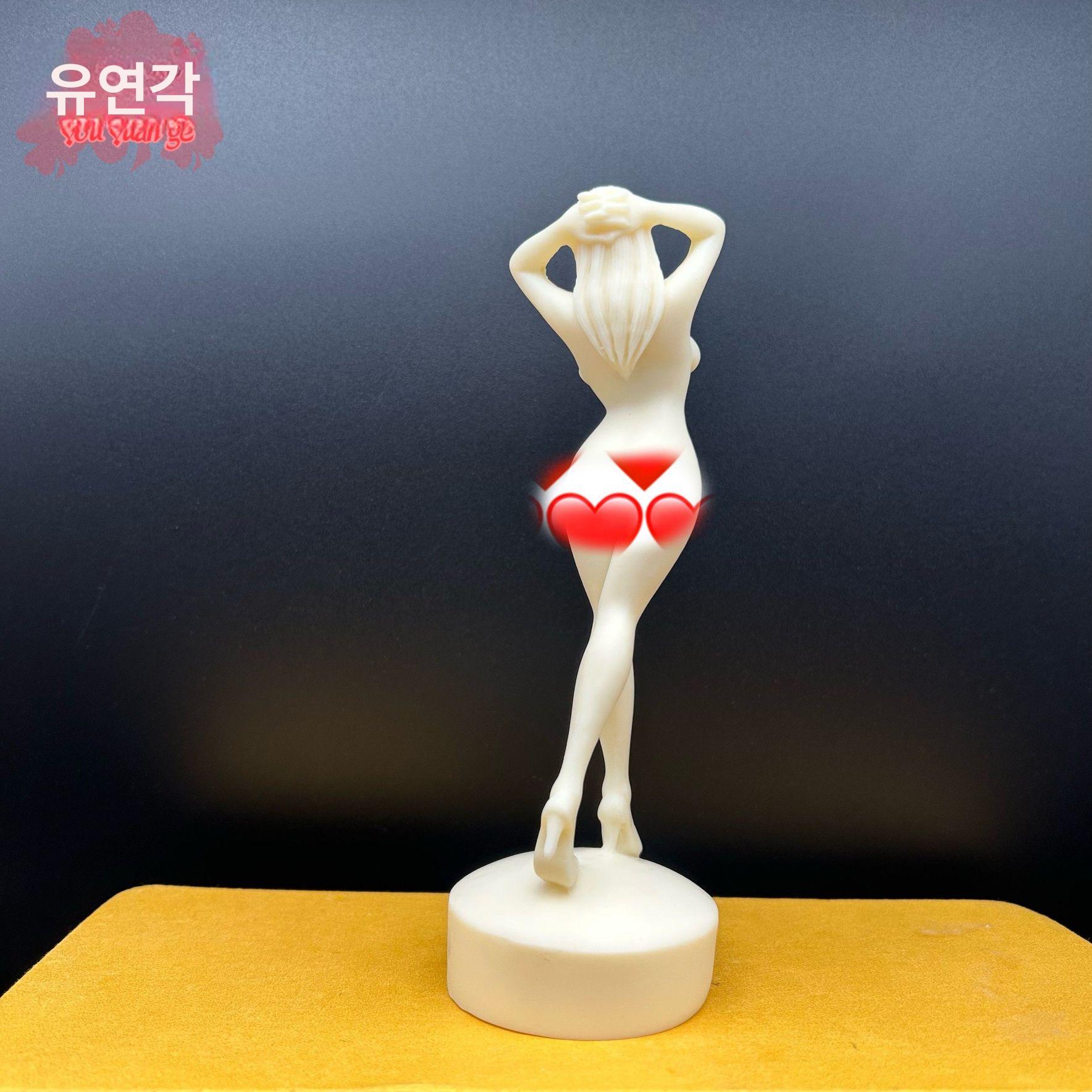 인테리어 아름다운 장식 페인트 인물 프린트 여인상 야외 아이리디센트 17.5cm - 상세 이미지 4