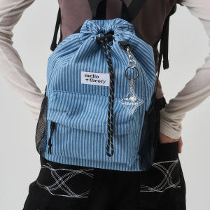 JOY STRING MINI BACKPACK -데님 스트라이프 조이 스트... 솔직 후기 | 실사용자 리뷰 분석 - 상품 이미지 3