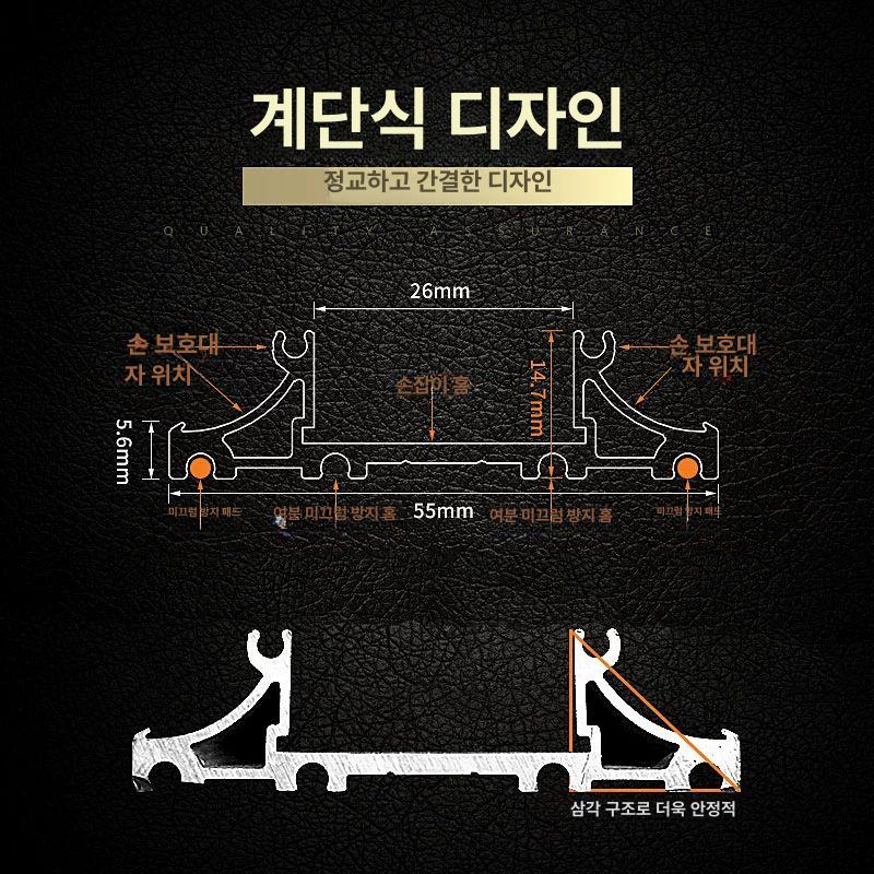 슬라이딩 커팅자 알미늄 광고지 절단자 박스 직선 재단 단일 눈금자 1.3m 기타 - 상세 이미지 3