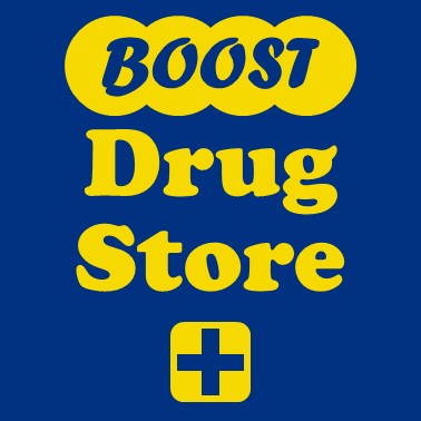부스트 드럭스토어 스토어 로고