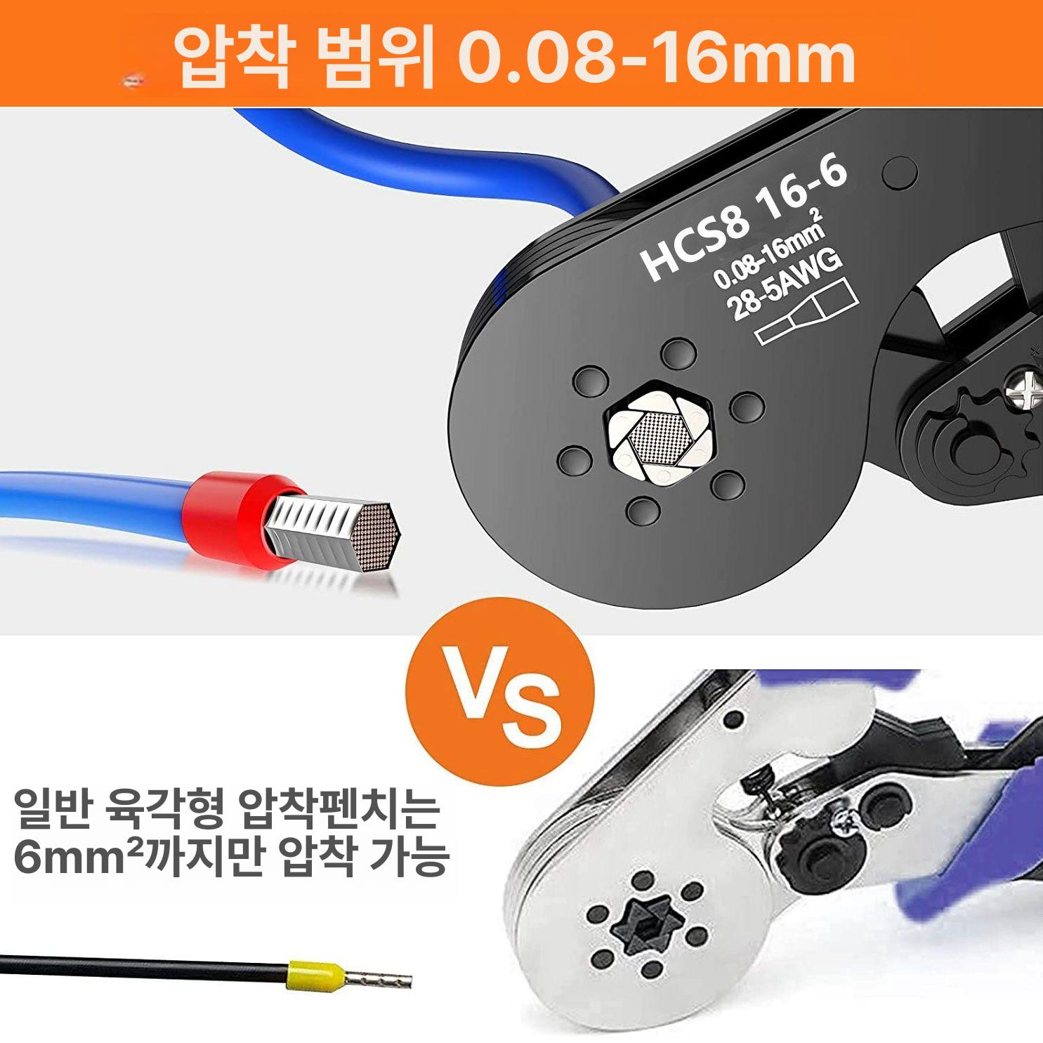커넥터 관형 세트 장비 다중 압착 단자 전기 조합 VE 없음 - 상세 이미지 4
