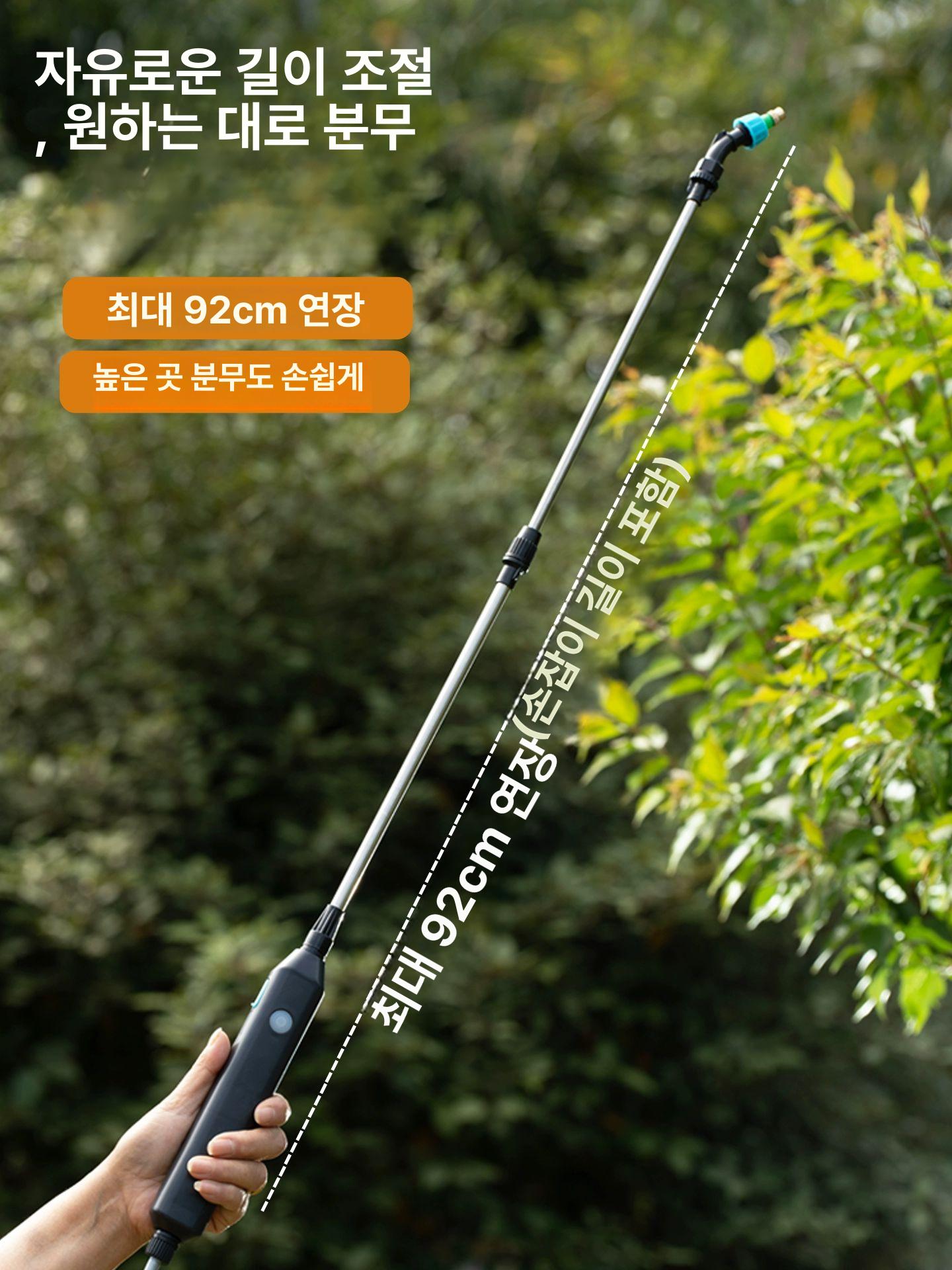 전동 분무기 약대 살포기 충전 어깨 압축 분사기 원예 소형 동력 대형 - 상세 이미지 4