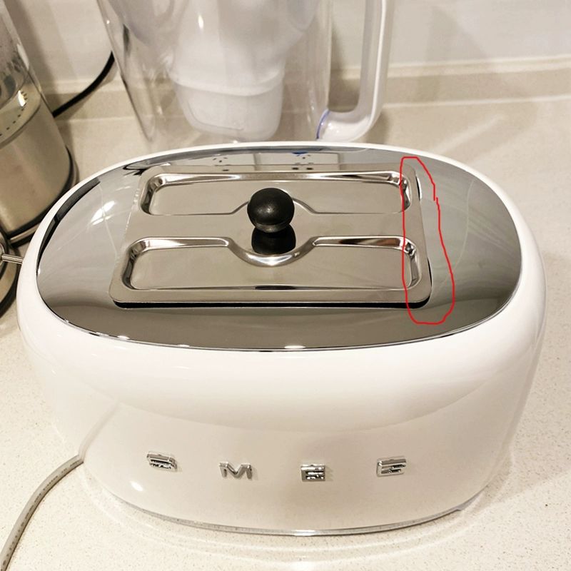 토스트기 덮개 스메그 전용 커버 SMEG 토스터기 방진 단일 항목 - 상세 이미지 3