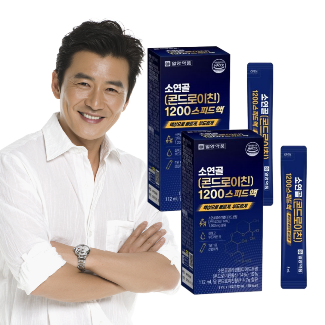 일양약품 관절엔 소연골 콘드로이친 1200 액상 스틱 14포 2박스 - 상품 이미지