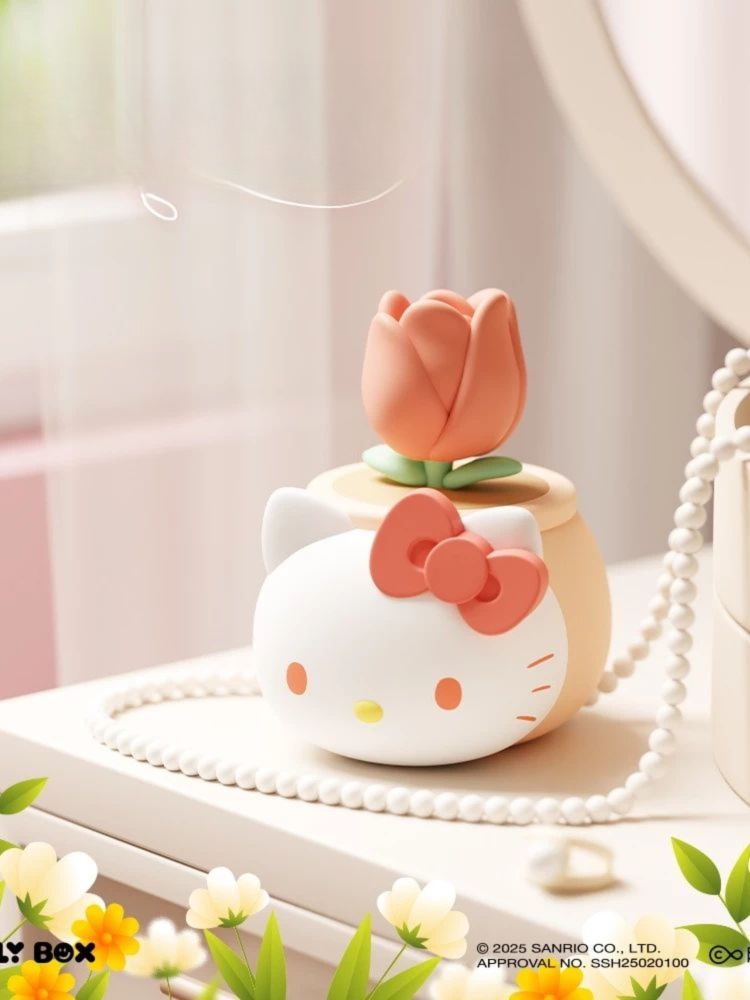산리오 화분 피규어 장식 인테리어 귀여움 키티 시나모롤 포차코 마이멜로디 쿠로미 폼폼푸린 헬로키티 단일상품 - 상세 이미지 2