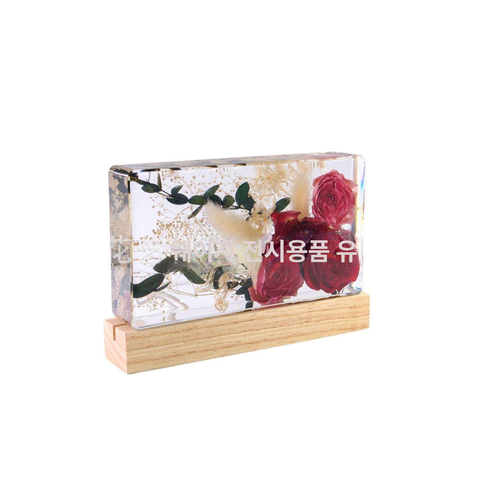 레진공예 꽃무드등 USB 레진아트 꽃등 감수성 190YJL006 - 상세 이미지 5