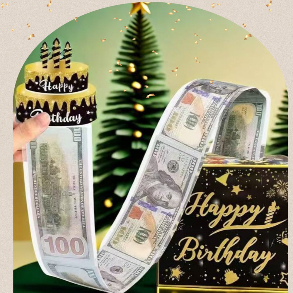 J2K 생일파티 부모님 용돈 생신 환갑 칠순 팔순 이벤트 선물 용돈박스 - 상품 이미지