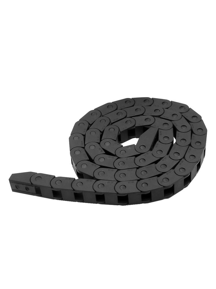 10x10mm 1m 블랙 플라스틱 드래그 유연한 체인 견인 커넥터 솔리드 나일론 프린터 - 상세 이미지 2