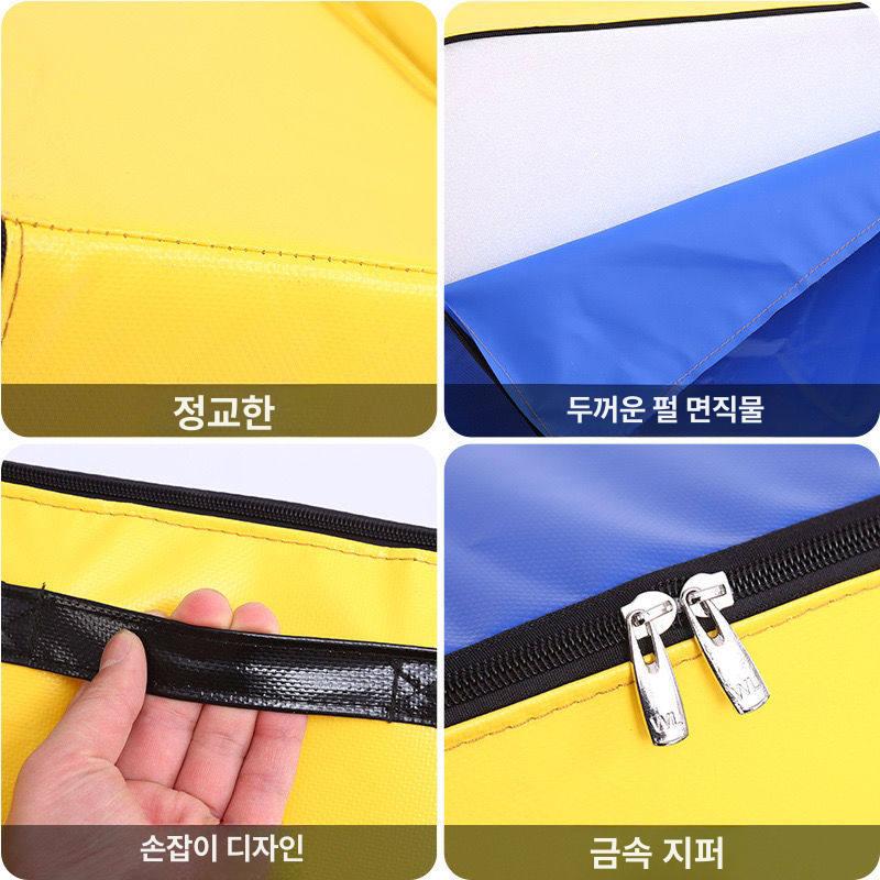 체육 매트 경사 슬로프 점프 학원 높이뛰기 장비 낙법 접이식 체조 스포츠 운동 - 상세 이미지 3