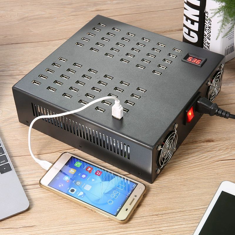멀티포트충전기 휴대폰용 USB 고속 고출력 50포트 600W 3세대 2A - 상세 이미지 2