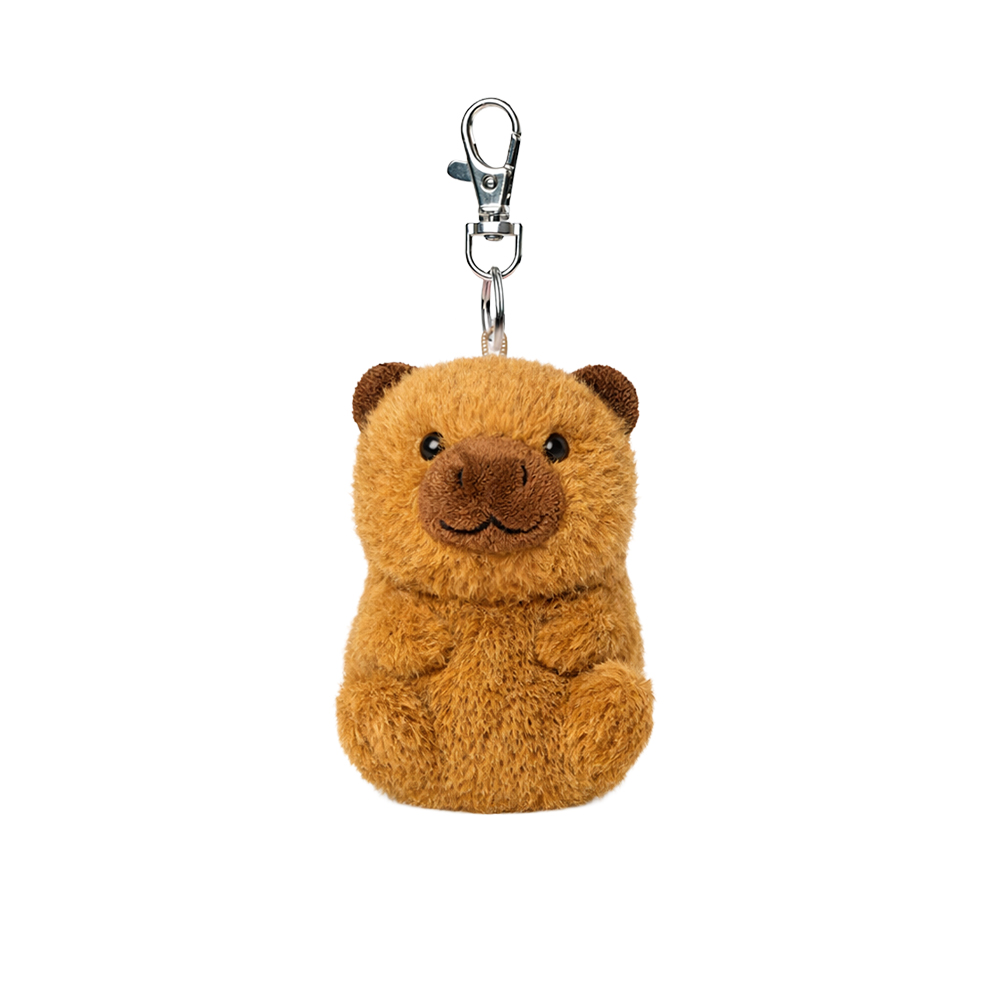 롤리펫 인형키링 토끼 카피바라 꿀벌 가방고리 키체인 5종 11cm 이미지 3
