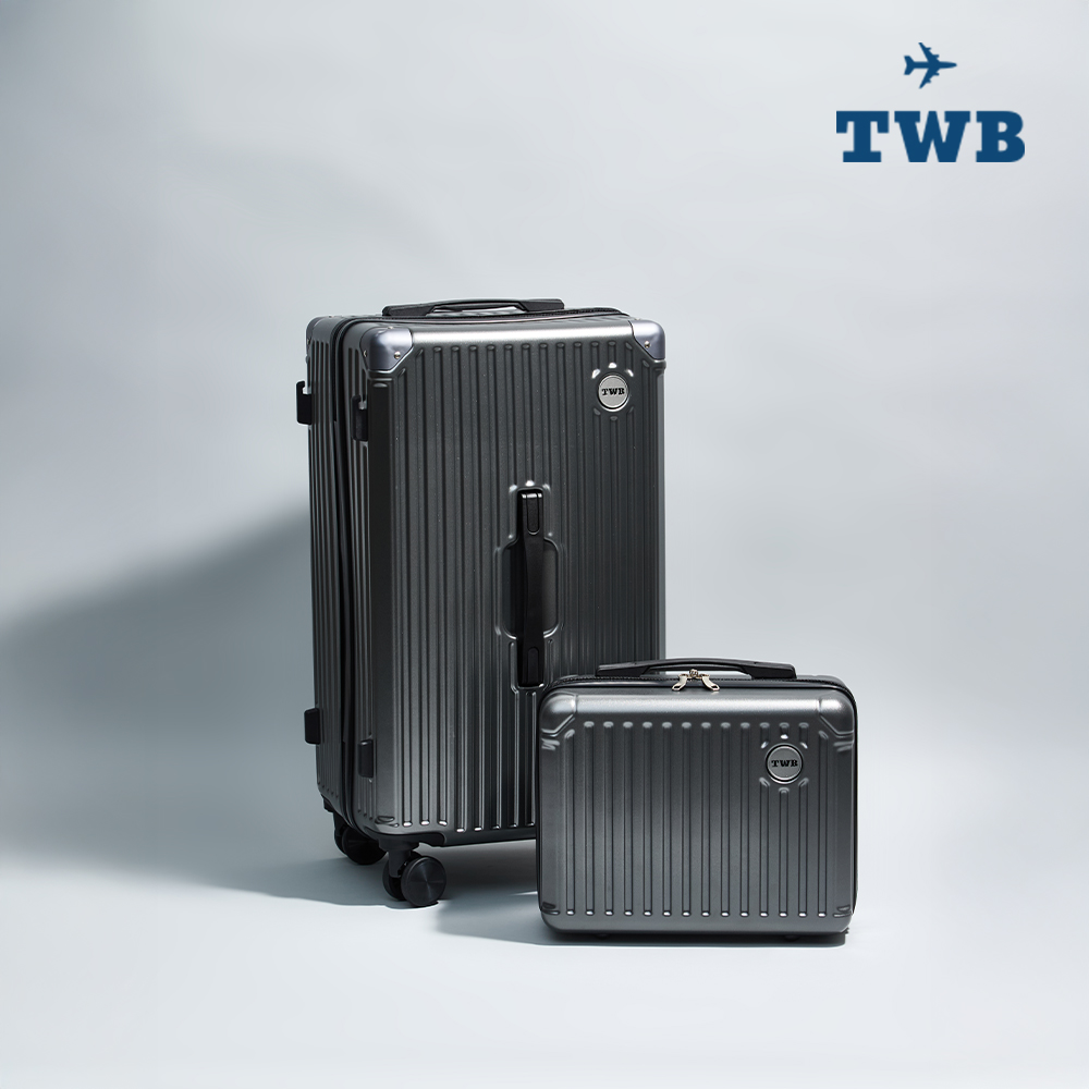TWB 캐리어 20인치 +14인치 캐리어 여행용 홈쇼핑 케리어가방 초경량 저소음 - 상품 이미지