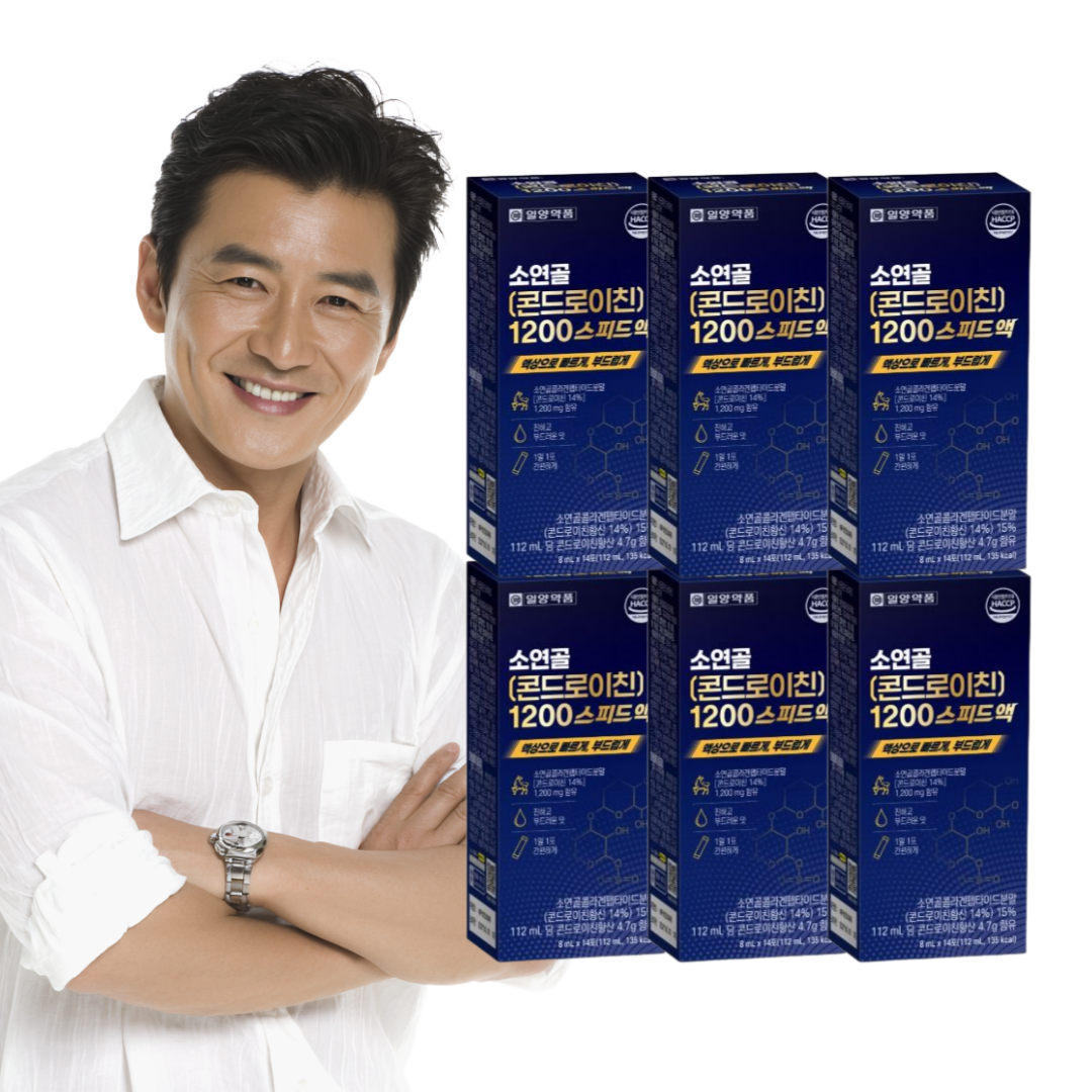 일양약품 관절엔 소연골 콘드로이친 1200 액상 스틱 14포 6박스 - 상품 이미지