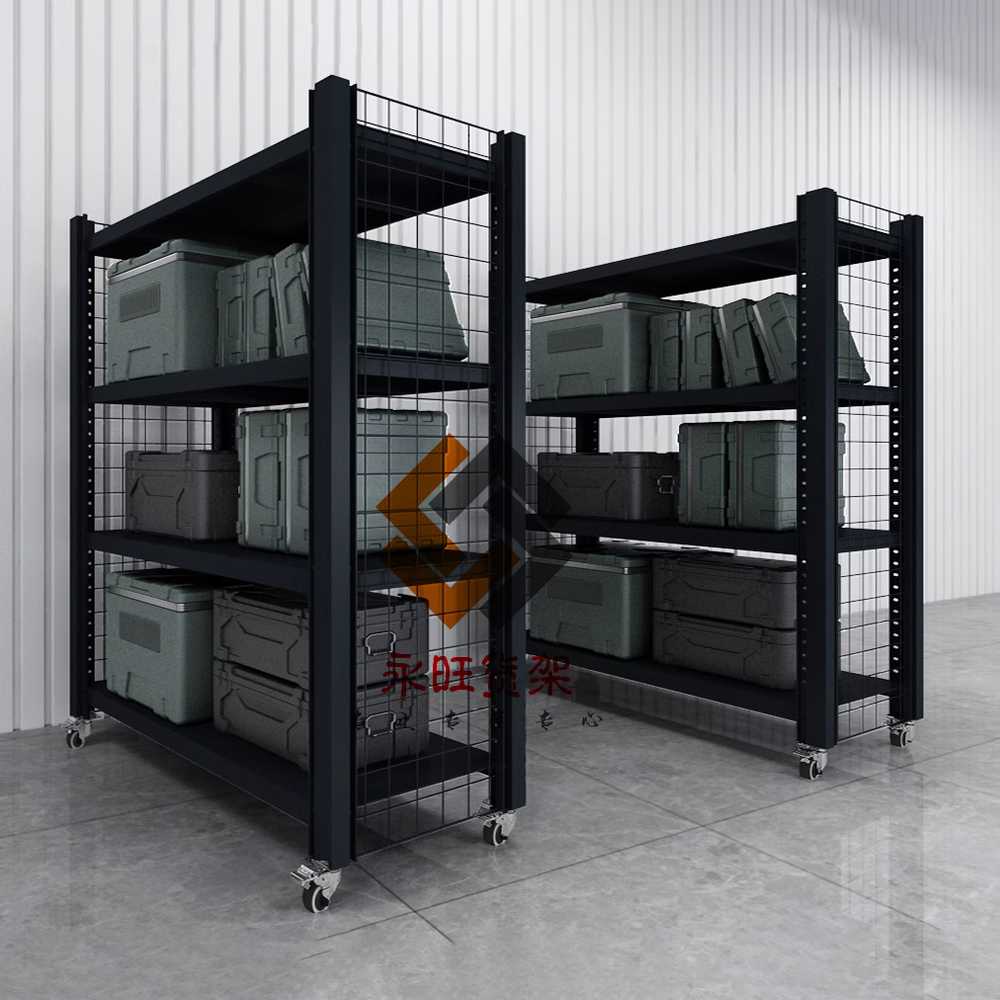 이동식 중량 선반 물류 창고 용 적재 보관 수납 거치대 163x100x40 - 상세 이미지 5