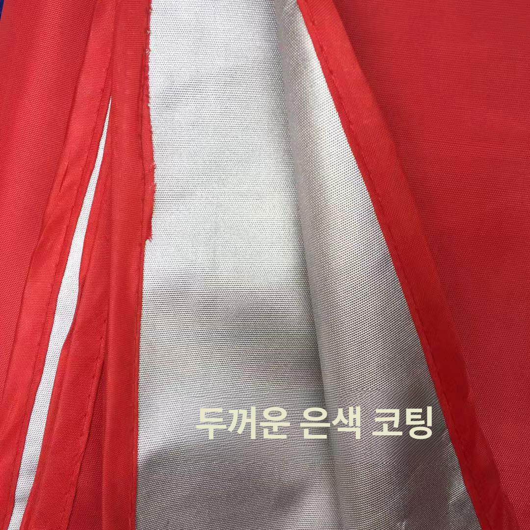 접이식 캐노피 그늘막 지붕 옥상 차광막 방수 천갈이 투지 실버 코팅 화이트 자외선 차단 - 상세 이미지 4