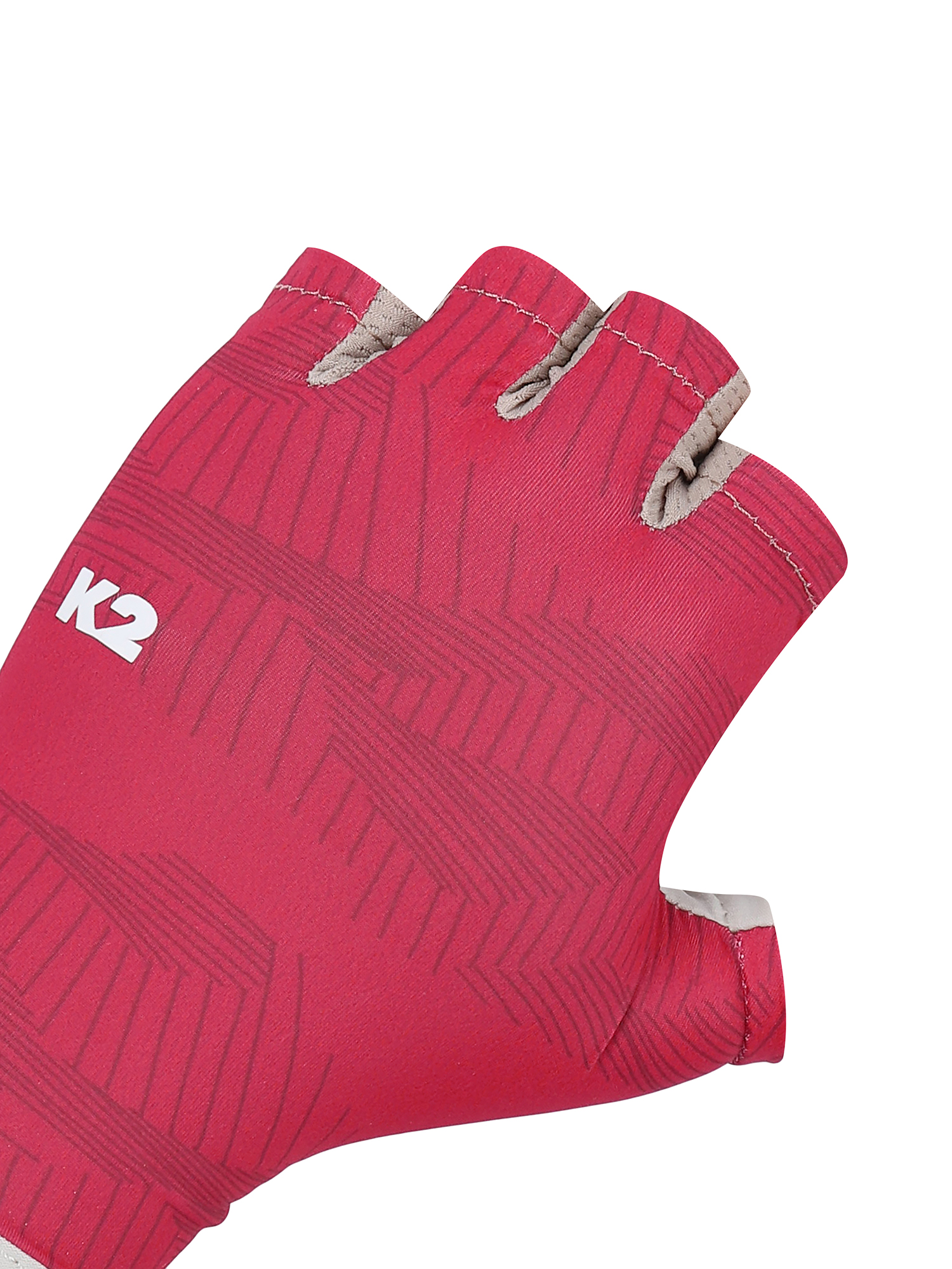[본사직영] K2 여성 OSSAK 썬가드 하프 글러브W Magenta KWM25V08M2 이미지 6