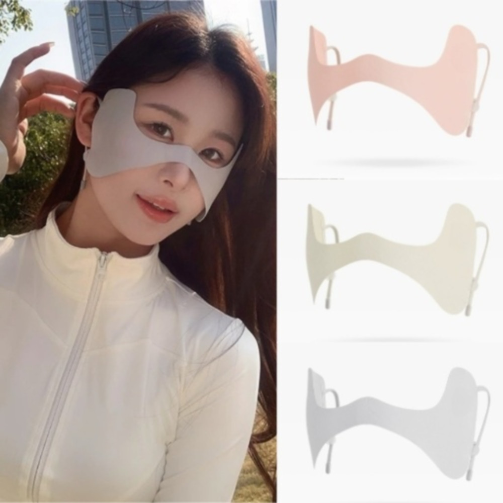 자외선차단 골프 마스크 얼굴 야외 러닝 나비 썬패치 햇빛가리개 M50543 - 상품 이미지