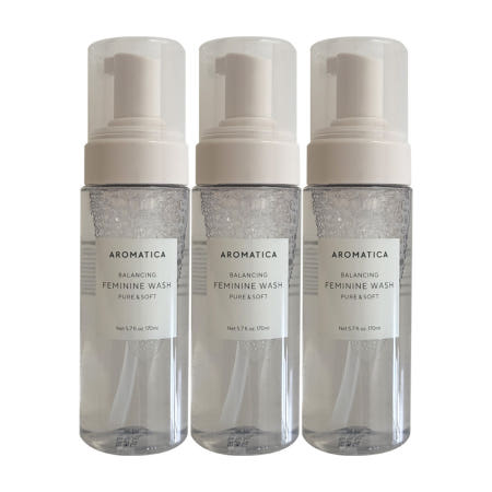 아로마티카 퓨어 앤 소프트 여성청결제 170ml 3개