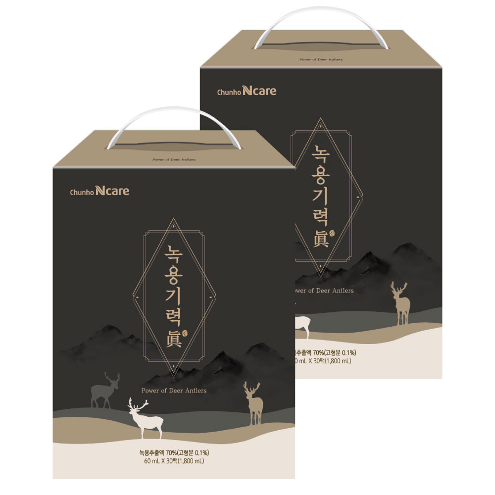 녹용 기력진 천호엔케어 천호식품 제품 이미지