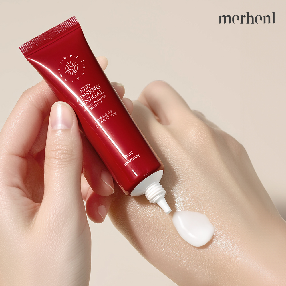 메르헨트 홍삼초 주름 미백 아이크림 30ml 5개 눈밑 눈가 꺼짐 처짐 방지 다크써클 이미지 6