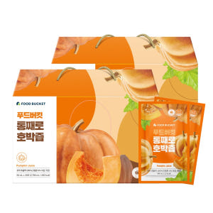 푸드버킷 저온가공 국산호박100% 늙은 호박즙 30포, 2개 맛있게 먹은 솔직 후기 - 상품 이미지 1