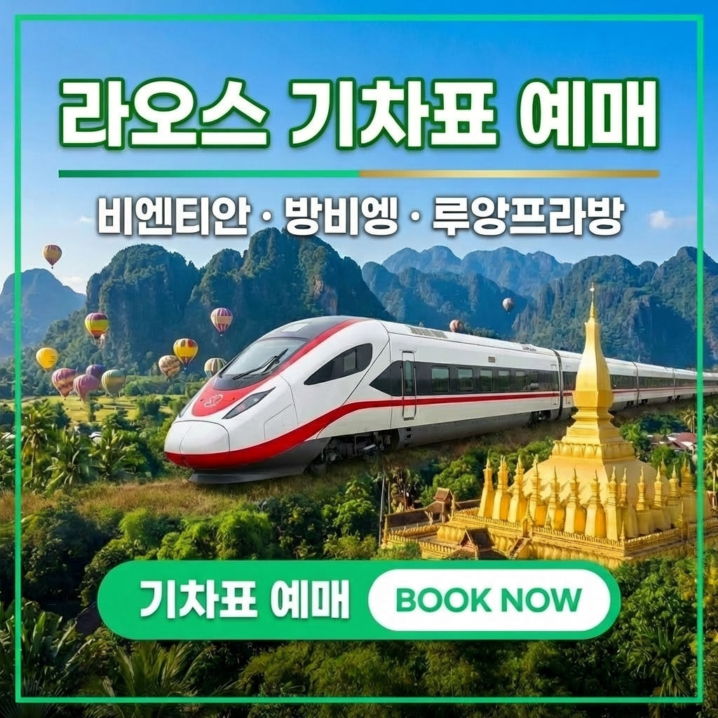 라오스 고속열차 QR기차표 예매 비엔티엔 방비엥 루앙프라방 가격 추이 라오스블루투어 라오스 고속열차 QR기차표 예매 비엔티엔 방비엥 루앙프라방 - 최저가 24,200원