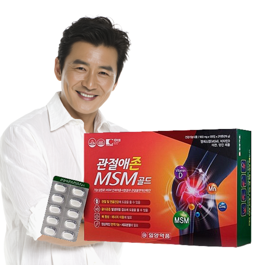 일양약품 관절 MSM 식이유황 약 엠에스엠 240정, 1개 - 상품 이미지