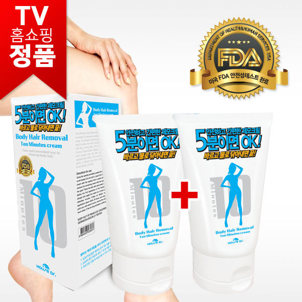 텐미닛 제모크림 홈쇼핑 스페셜 1+1 - 상품 이미지