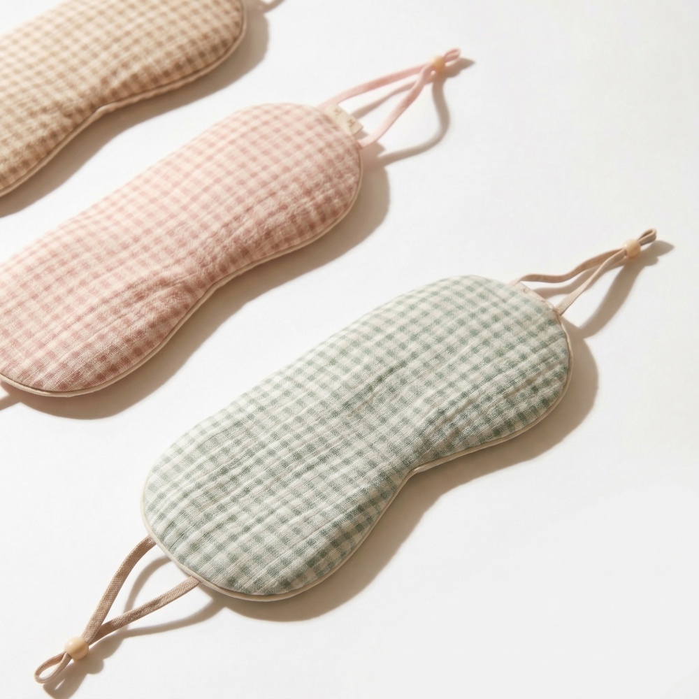 하제 유기농 현미 눈찜질팩 순면 곡물안대 냉온 비염 비강 온찜질 - 상세 이미지 3