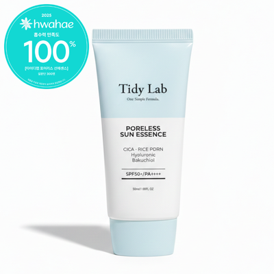 타이디랩 포어리스선에센스 spf 50+ 비건 CICA PDRN 바쿠치올 50ml, 1개 - 상품 이미지
