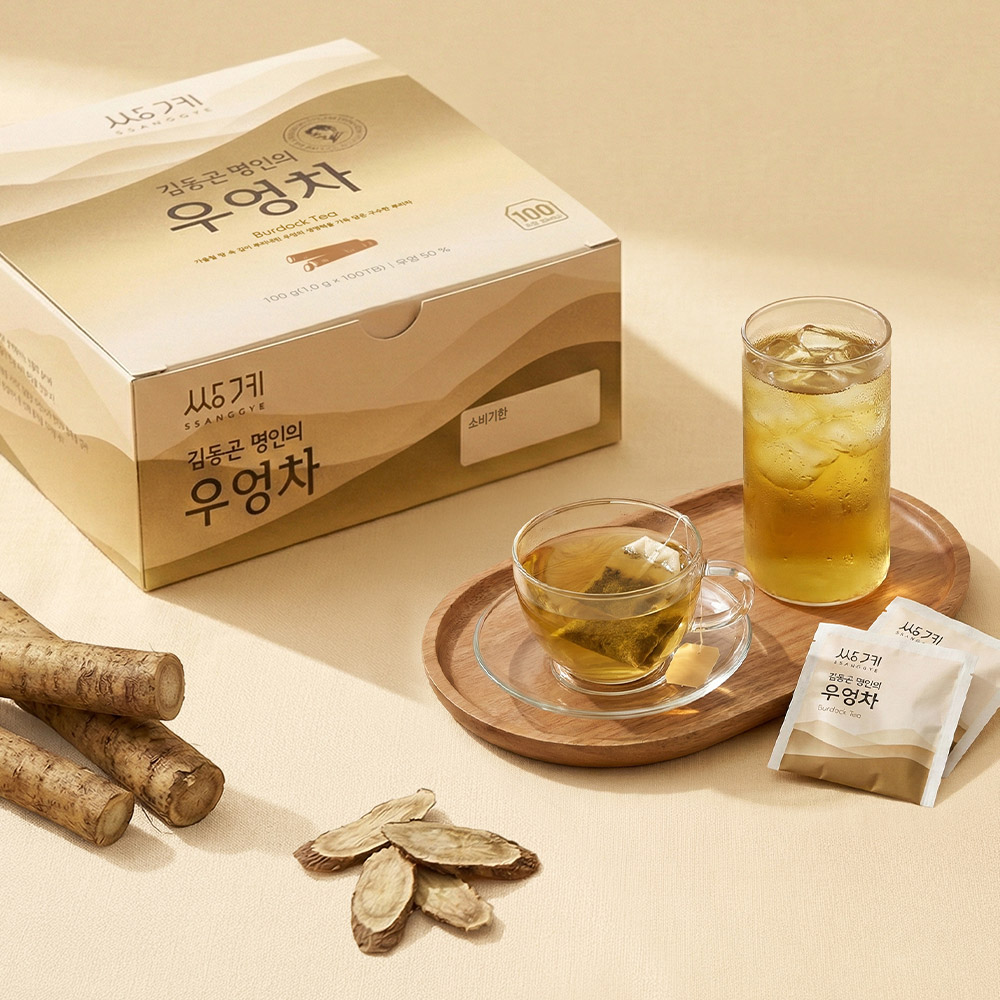 쌍계명차 김동곤 명인이 만든 100티백 14종 누룽지차 캐모마일 페퍼민트 녹차 우엉차 - 상세 이미지 3