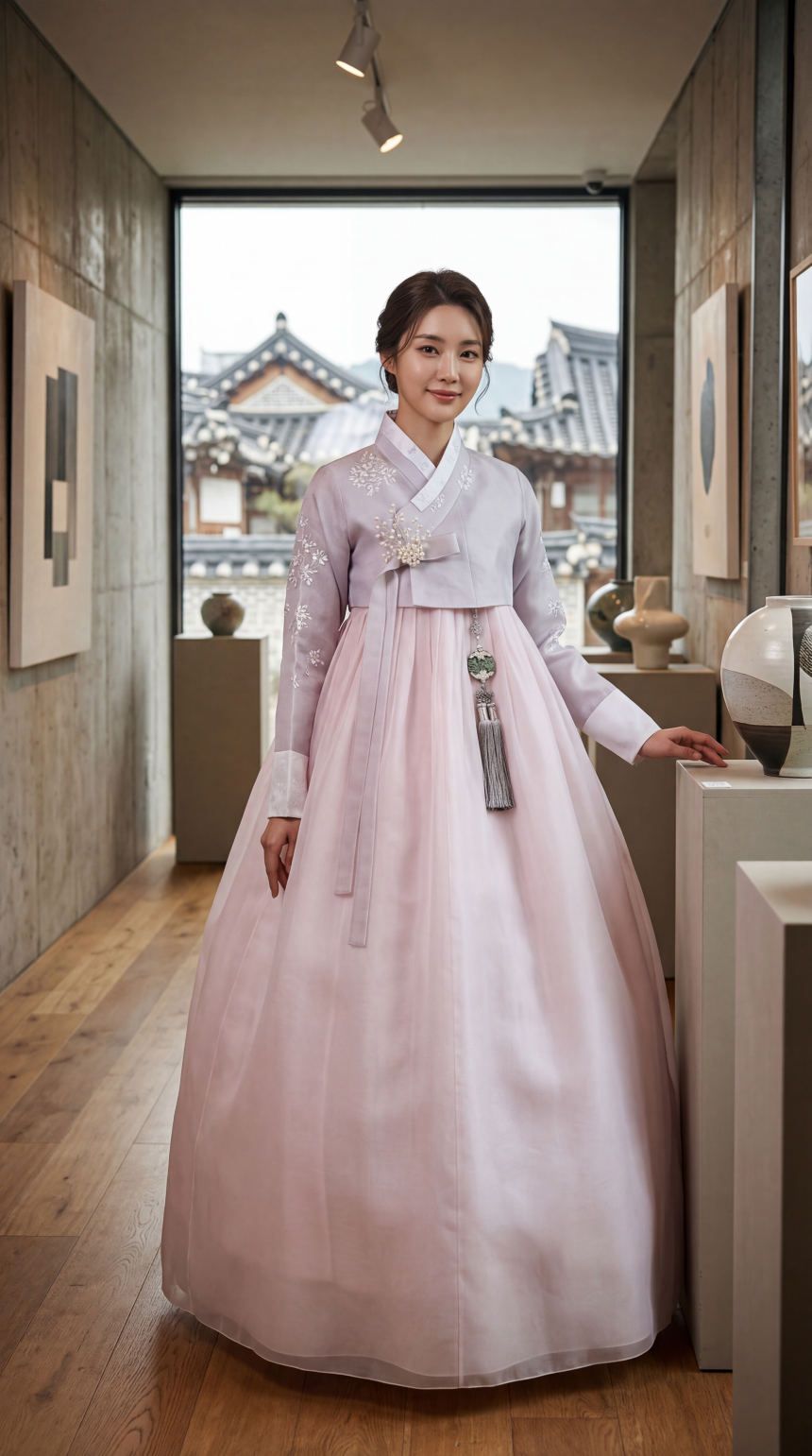 은가비한복 한복대여 청담아씨2종 웨딩 결혼식 신부 하객 혼주 돌잔치 이미지 2