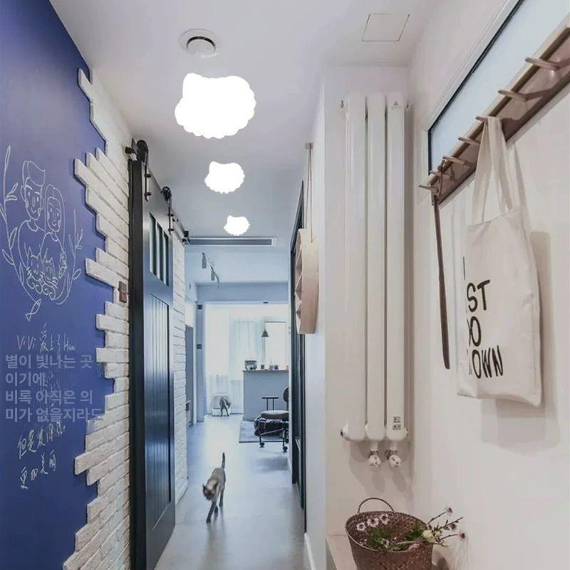 오리지널 쉘램프 거실 무드등 포인트 빈티지 침실 벽조명 조개껍데기를 광원으로 사용 - 상세 이미지 2