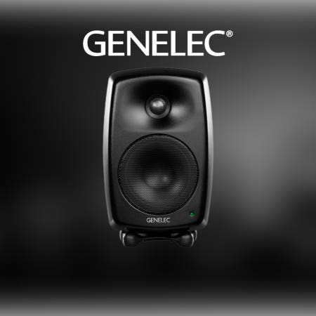 GENELEC 8030C 제네렉 제네릭 스튜디오 모니터 스피커 1통 매트블랙