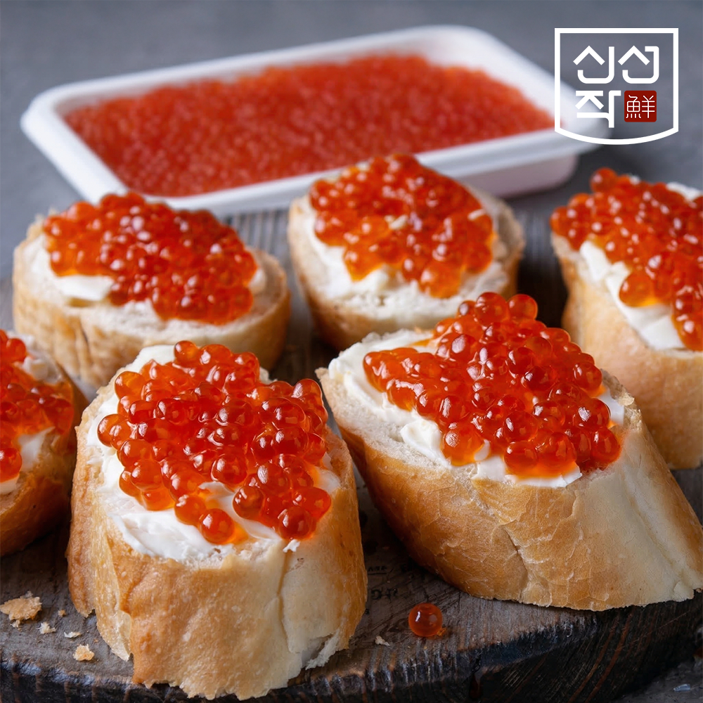 [키타쇼쿠] 간장절임 연어알 250g (소) 홍연어알 - 상세 이미지 2