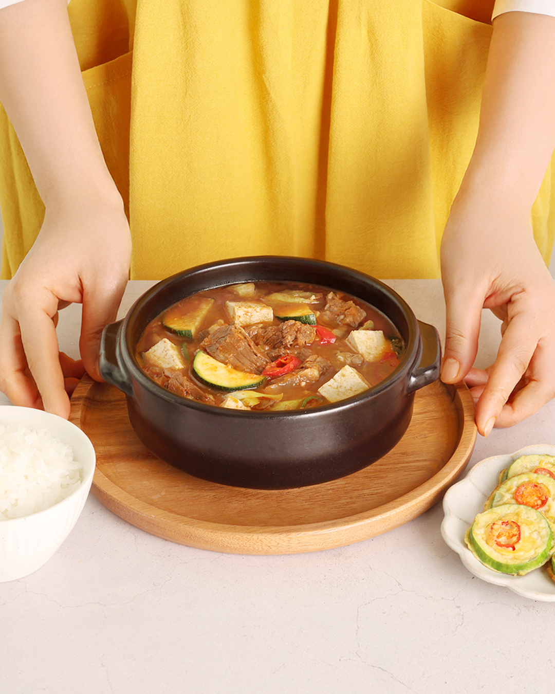 집밥이지 고깃집 숭덩 된장찌개 500g, 5개 - 상세 이미지 5