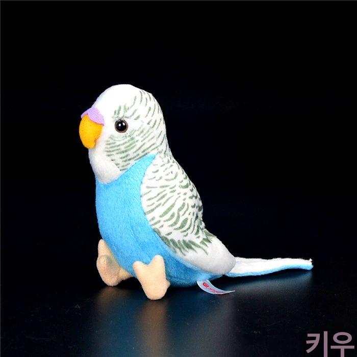 진짜같은 잉꼬새 사랑앵무 인형 장식 미니어처 촬영소품 스타일 B 연핑크 11cm - 상세 이미지 2