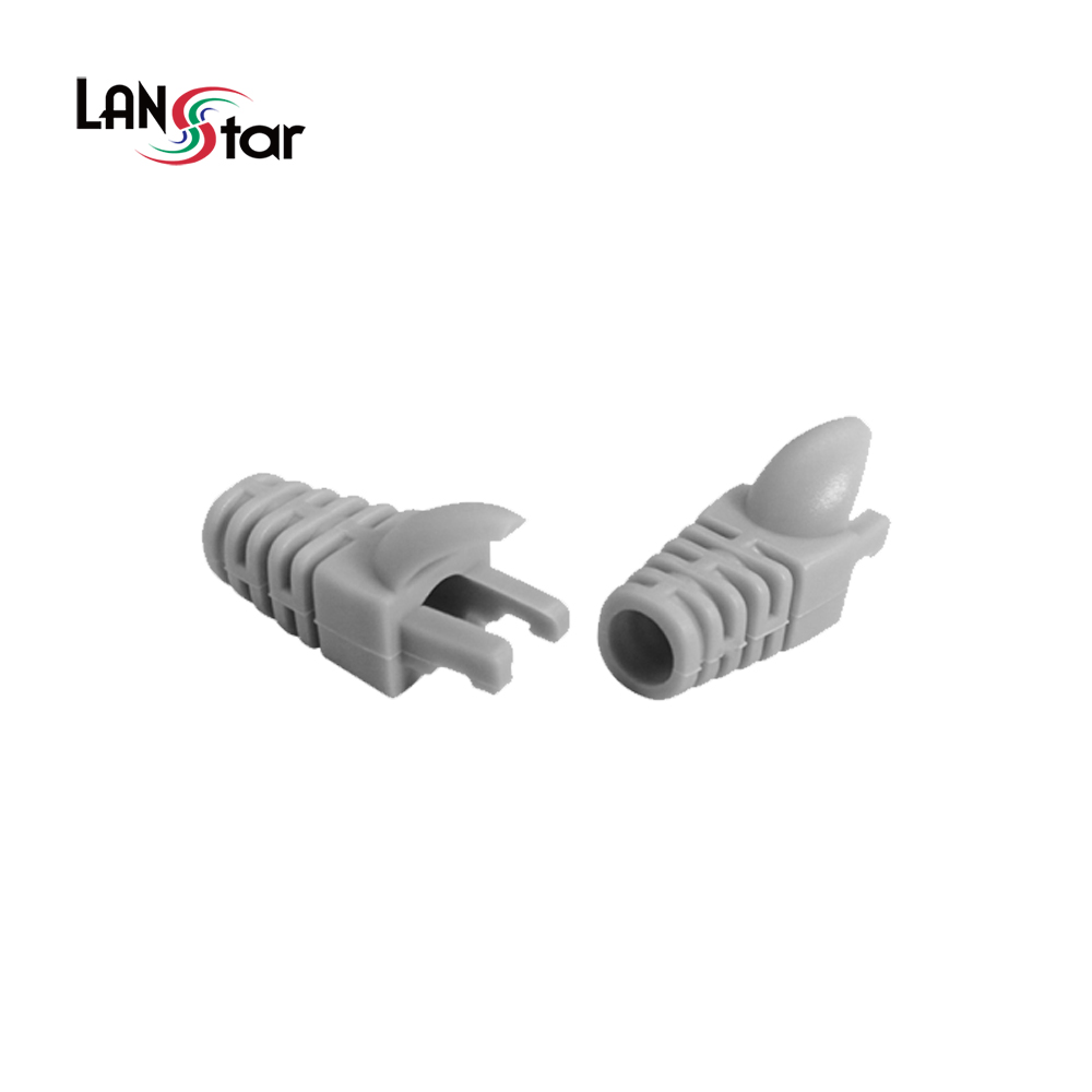 랜스타 LSN-BOOT-LOCK-GY RJ45 락부트 슬림 타입 6Pi GREY - 상품 이미지