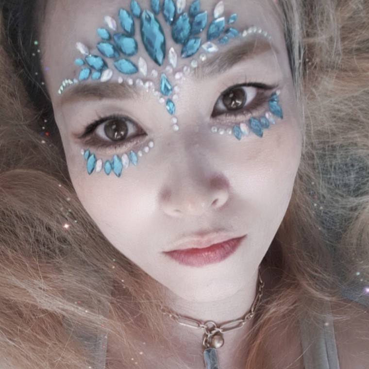 큐빅스티커 페이스 쥬얼리 헤나 - 상품 이미지