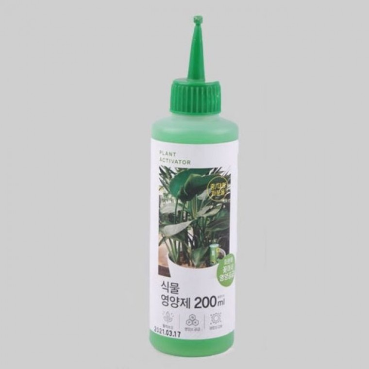초록스타 뿌리활력제 200ml 식물영양제 화초 다육이 뿌리보강 성장촉진액 비료 - 상품 이미지