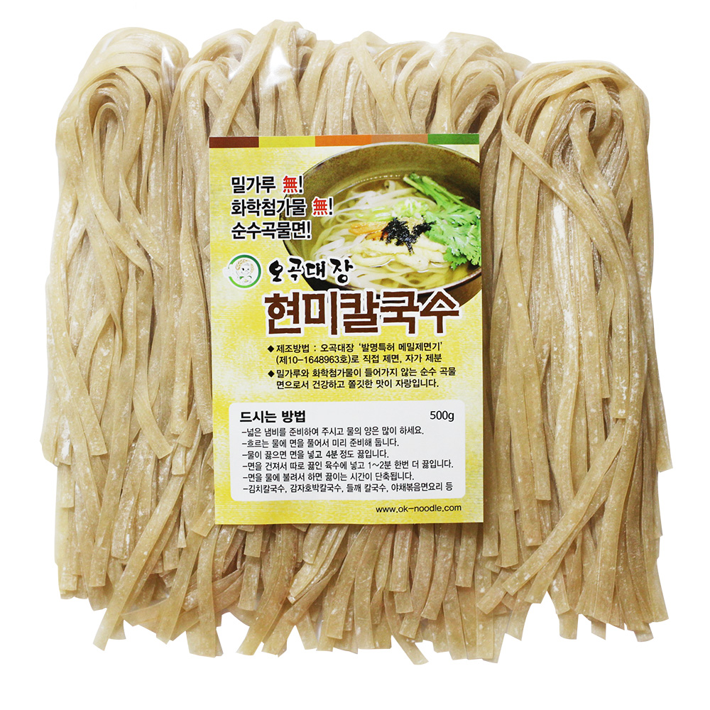 현미쌀 칼국수 - 상품 이미지