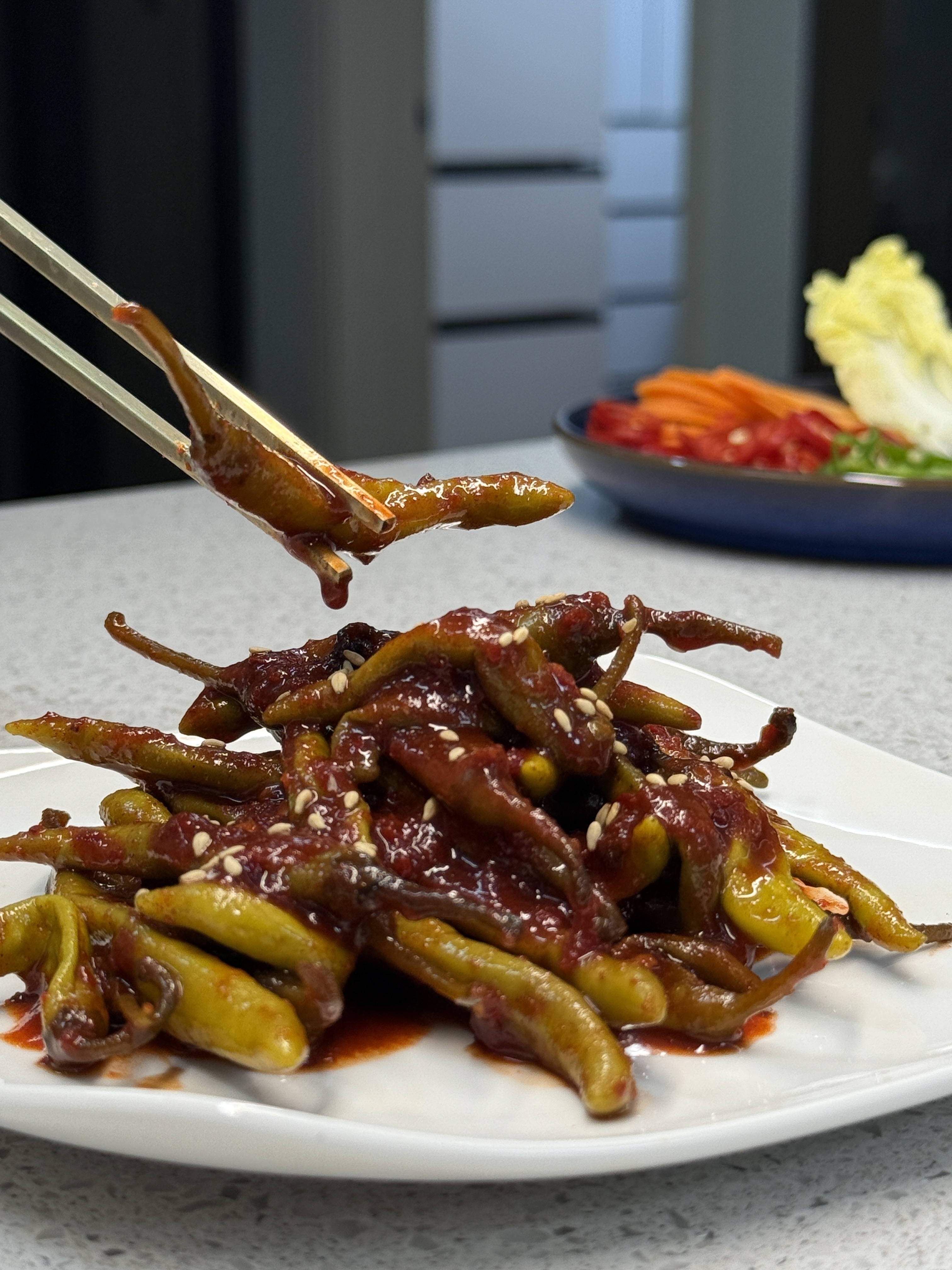 부전시장 수제반찬 젓갈고추 장아찌 - 상세 이미지 2